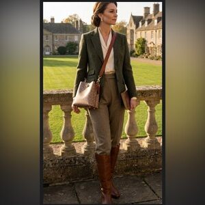 Coach Willow Bucket Bag In Signature Canvas C3890 Tan Rust $350